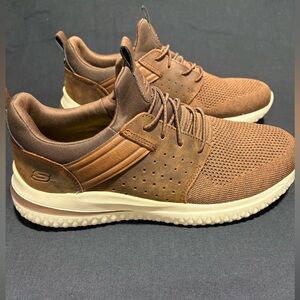 Skechers Men's Delson 3.0 Cicada Slip-on Shoes Size 9